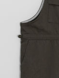 Friend Pocket Cotton Wide Overalls