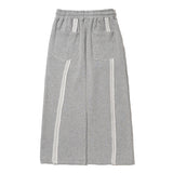 Studio Symbol Cut-Off Sweat Long Skirt