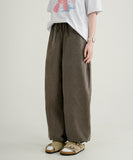 Turn Dyeing Like Linen Banding Pants