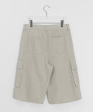 [Unisex] Ganuse Cotton Cargo Bermuda Pants