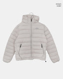 Turnle String Hooded Nylon Lightweight Short Padding Jumper