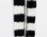 Tomin Stripe Color Matching Knit Muffler