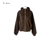 Leme Overfit Hood Cotton Jacket Jumper