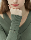 Nova 10K Pave Petit Thread Bracelet