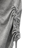 Mephi Shirring Hood Sleeveless