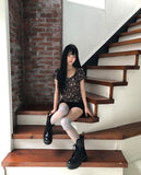 Within Button Short Sleeve T-shirt