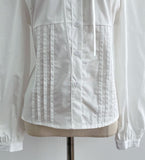 Metune Shirring Strap Puff Blouse