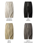 Hinge One Tuck Curved Pants