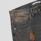 Griner Damage Wide Denim Pants