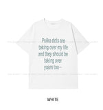Souffle Dot Lettering Short Sleeve