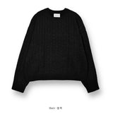 Glan cable knit
