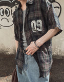 Ete 09 Vintage Pocket Check Short Sleeve Shirt