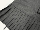 Ribbon Pleated Mini Skirt