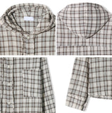 Luther Airy Hood Check Shirt
