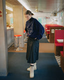 Different Knit Half Zip-up