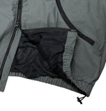 Curve Incision Zipper Jumper