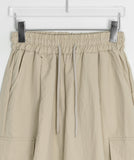 Teles Nylon Banding Cargo Bermuda Pants