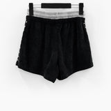 Stud Terry Color Matching Shorts