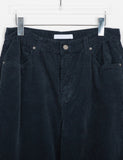 Vominde corduroy color wide pants