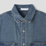 Jane Damage Half Denim Shirt