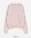 Tofu Basic Lambswool Cashmere Round Knit