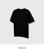 Mild terry round half knit