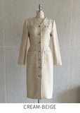 Median Tweed Button One Piece