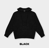 Raise Boucle Knit Hood