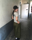 Neyo two-way string cargo bermuda pants