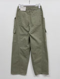 724 Peach Adjust Cargo Wide Pants