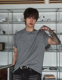 Uke Shoulder Henley Neck Muscle Fit Half Knit