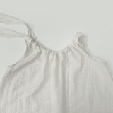 Luxury One Ribbon Strap Halter Neck A-Line Sleeveless Blouse