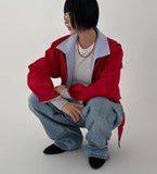 KNEE POCKET WIDE DENIM