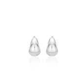 H Edition Silver Rainy One-Touch Earrings