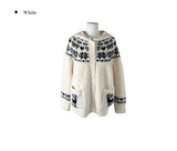 Deal Nordic Hood Button Knit Cardigan