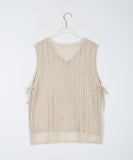 Natsuda Layered Strap V-Neck Knit Vest