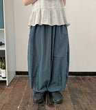 [BAONHAUS] Lerep nylon balloon banding jogger pants