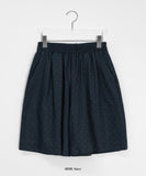 [BAONHAUS] Senin Dot Banding Bermuda Pants