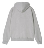 END OF TIME Applique Hooded Zip-Up