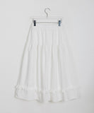 [BAONHAUS] Showcon Frill Long Skirt