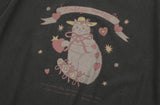 Cats Ribbon Short Sleeve Tee