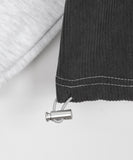 [BAONHAUS] Milen Sporty Color Matching Brushed Sweatshirt