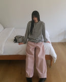 Conte Stripe Overfit Long Sleeve T-Shirt