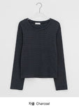 Kimber Stripe Round Long Sleeve Tee