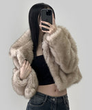 Lant Collar Fur Jacket