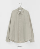 [Unisex] Codend Basic Cotton Over Shirt