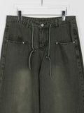 Dottio String Washing Wide Pants