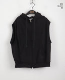 The New Star Two Way Hooded Vest Zip-Up