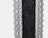 Laron Wave Dot Lace Scarf