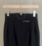 Baunjeu Heart Neck Blouse Skirt Set